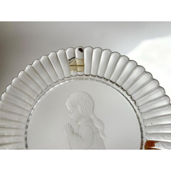 1978 Goebel German Made Annual 1st Edition Vintage Crystal Glass Plate - Picture 8 of 10